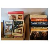 2 boxes of cookbooks