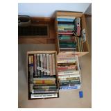 3 boxes of books