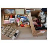 3 boxes of kids toys & misc items