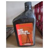 full jug of 10w-40 oil