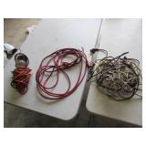 ext. cord,light & cords