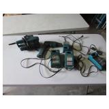 makita electric belt sander & makita chargers