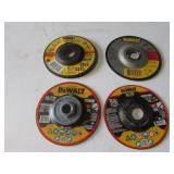 4 new dewalt grinding wheels