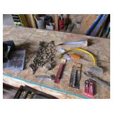 new bits,chain,cord,tools & items