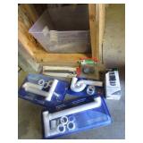 tote & plumbing items
