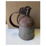 Justrite advertising oil can