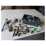 carrier,brass & copper pcs,tools & items
