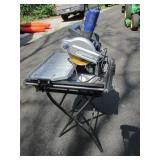 kobalt tile saw (works)