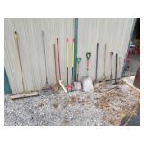 yard tools & barrel