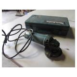 makita angle grinder w/metal case (works)