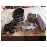 pegs,cabinet knobs,gloves,bullets & items