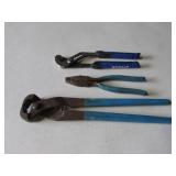 pincers,kobalt wrench & plier