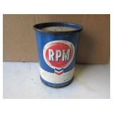 RPM advertising grease can