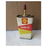 advertising shell handy oil can