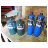 4 full propane tanks
