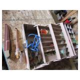 tacklebox,knives & tackle