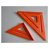2 swanson orange squares