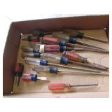 flat of craftsman screwdrivers