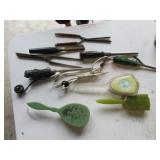 vanity items & curlers