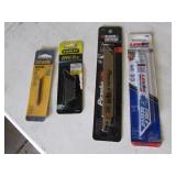 new sawzall blades & items