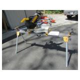 dewalt DW708  12" compound miter saw w/stand,works