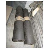 2 rolls of black paper