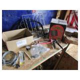 bits,gauge,air nails,caulking gun & items