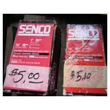 2 full boxes of senco staples