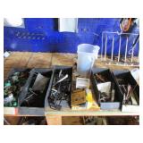 containers,hardware,brad nails & items
