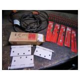 new blades,hinges,ext. cord & item