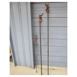 3 longer clamps
