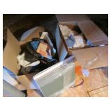 boxes of misc items