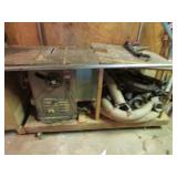table saw,stand & all hoses