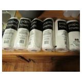 6 rolls of paper towels
