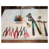 screwdrivers,pliers,hammers & tools