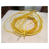 yellow copper wire