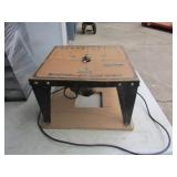 router table & craftsman router