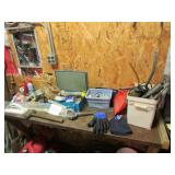 trashcan,tools,gloves & all misc items