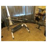 3 pcs of exercise equipment incl:total gym