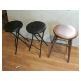 3 stools