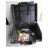 black toolbox & misc tools