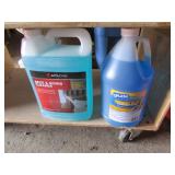2 full jugs of washer fluid & cleaner