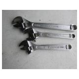 3 adj. wrenches