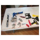 small vises,hitchball & items