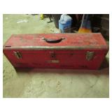 long red craftsman empty toolbox