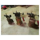 3 blow torches