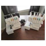 2- brother model 1034D sergers