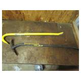 wrecking bar & crowbar