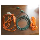 3 ext. cords