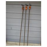 3 longer clamps